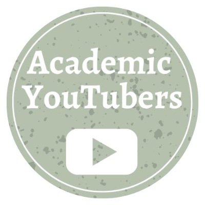 This account is run by creative academics who want to provide a community to connect with fellow academic YouTubers. 
📽️ @YTacademics for RT #AcademicYouTube