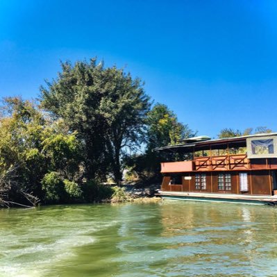 Houseboat experience on the magical Okavango River in #Botswana 🇧🇼