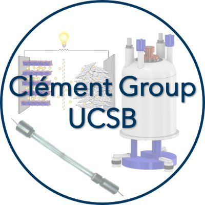 The Clément Group at UCSB | Studying Electrochemical Materials via Magnetic Resonance Techniques 🔋🧲 | Student Run Twitter Account