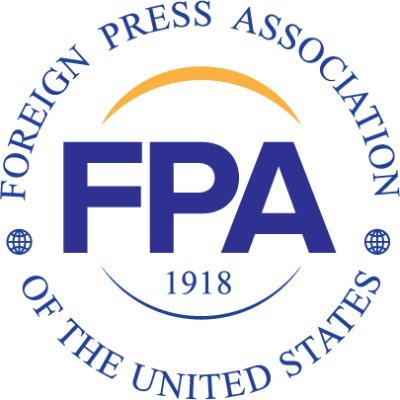 The Foreign Press Association of the United States. Our main Twitter account is @FPANewYork