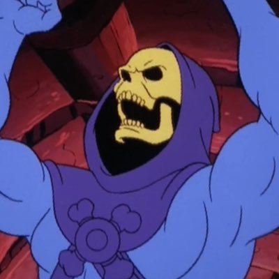 MYE MYA HAH, I am the one and only Skeletor!! Bow to your ruler Twitter!! (Parody Skeletor Account for fun)