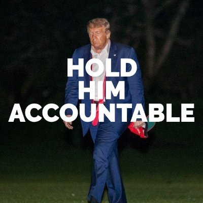 Thousands of Americans are dead, it's time to hold the President accountable.