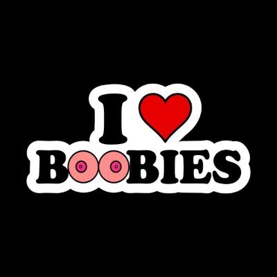 I LOVE BOOBIES