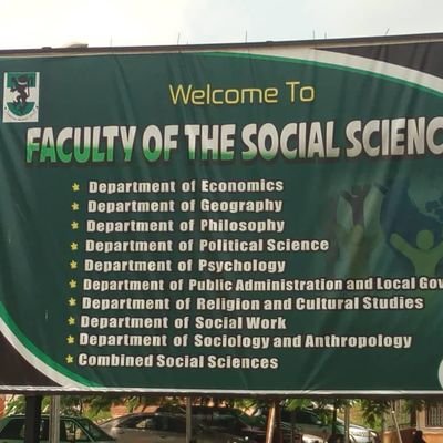 Faculty of Social Sciences, UNN