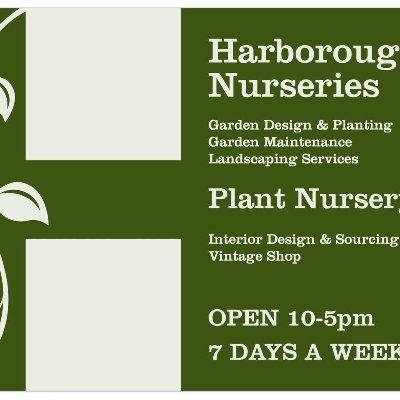 Harborough Nurseries
@squaddietony @sebastiendagoat a truly inspiring garden nursery, garden consultancy/design and our amazing shop. Come by and see us!