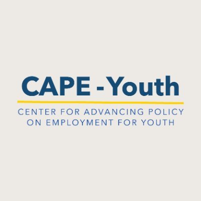 The Center for Advancing Policy on Employment for Youth (CAPE-Youth). Improving #transition outcomes for #youth with #disabilities. Funded by @USDOL #ODEP.