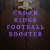 cedarridgefbbooster (@cedarridgefbboo) Twitter profile photo cedarridgefbbooster (@cedarridgefbboo) Twitter profile photo