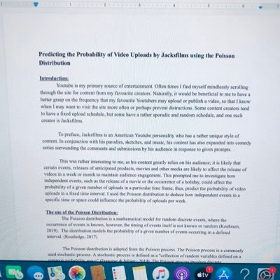 whathaveidone22's profile picture. I did a maths IA on Jacksfilms upload schedule because I'm So FuNny