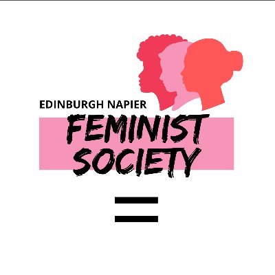 We are the Edinburgh Napier Feminist Society! We aim to support and educate all our members on a myriad of topics. No one is free, when others are oppressed