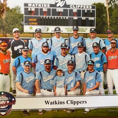 Official Account of the Watkins Clippers - Class C MN Amateur Baseball Team - Central Valley League - 25-Time State Participant - 2001 Class C State Champions