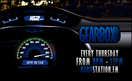 Gearbox will now be airing every Thursday on Hardstation.FM after the demise of Real Hardstyle Radio. Desudo brought Gearbox to internet radio on Hardshockers.F
