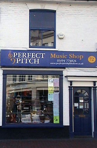 Perfect Pitch Music Shop, est. 1981. Buy Back and Rental Schemes on excellent selection of Instruments; Repairs and Servicing; Large selection of Sheet Music.