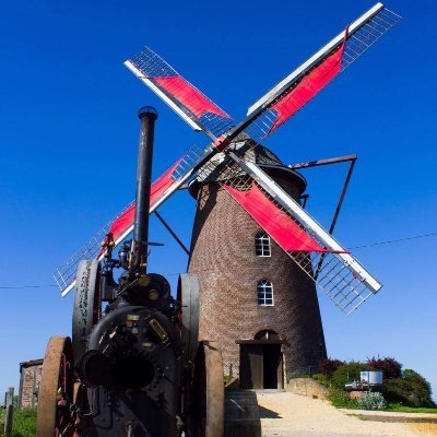 #Moulin classé #MonumentHistorique & #Musée de la vie rurale du début du XXe siècle dans le #Nord #HDF
🔴 Il tourne, se visite et produit encore de la farine !