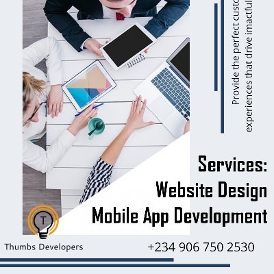 ThumbsDevelope2's profile picture. Thumbs developers is a team of experienced and skillful individuals with specialized expertise in providing solutions using trending and sophisticated tools.