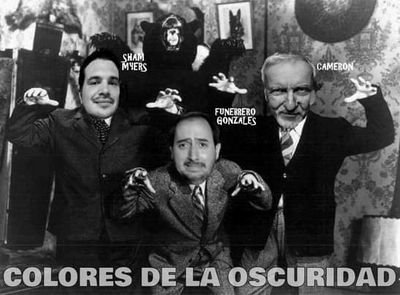 Somos un podcast de humor dedicado al cine, conducido por El funebrero González, Sham Myers y el mismisimo James Cameron. 
Escuchanos por Youtube y Spotify.