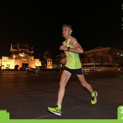 Half Marathon  (21 km) 1:25:09 in Thailand heat lol
Accept everything that comes to you, as though you wished for, and you will be all right, Marcus Aurelius