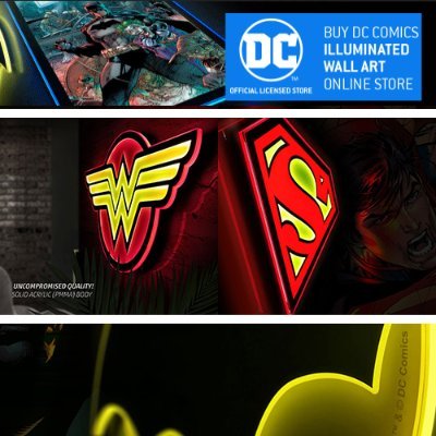 Official Twitter Account of DCILLUMINATED - Licensed by Warner Brothers and DC Entertainment.