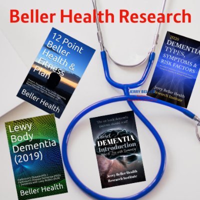 Jerry Beller is the lead author of Beller Medical Research. He wrote the 1st book on all 19 dementia types, then a book on each type. https://t.co/nXWWv7acdN