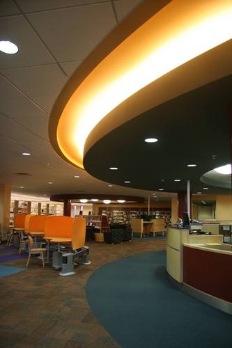 SMSU's McFarland Library at Southwest Minnesota State University in Marshall, Minn. Liberal Arts and Business, Education and Professional Studies.