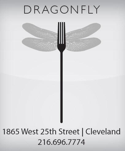 Dragonfly in Ohio City! Classic Cocktails, Sushi and a brand new menu from Chef Marlin Kaplan! 1865 West 25th Street.
