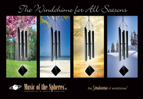 Hand tuned wind chimes, made in Austin TX