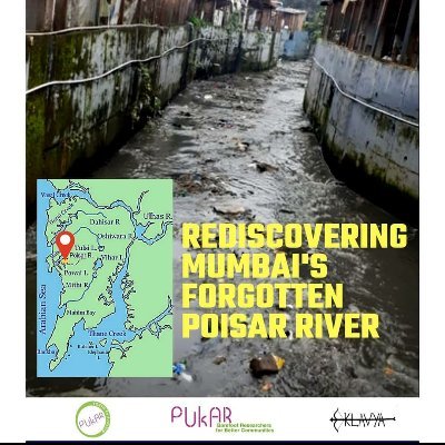 Poisar is, rather was a River flowing through the western suburbs of our magnifico Mumbai. Thanks to our negligence, it no longer looks like a river.