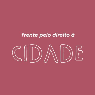 Articulação de entidades que lutam pelo direito à cidade em Campina Grande.