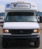 Calgary HandiBus is a charitable organization that provides transportation for people with disabilities and special transportation needs.