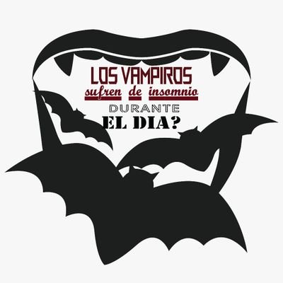 Los Vampiros Sufren de Insomnio durante el día ?