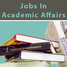 We are a job board for Academic Affairs related position openings. We are focused on the needs of the Academic Community.