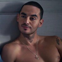 Twitter  best of rio  manny montana على تويتر chocgirl he has other real  tattoos but the neck one is just for the show