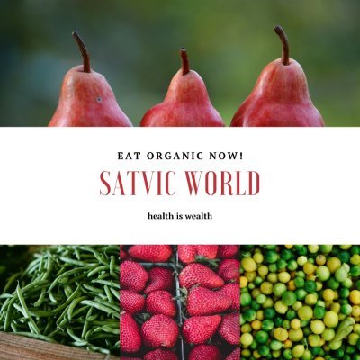 Satvic World is place where you can get all information about natural or satvic food & Lifestyle, just by changing food & Lifestyle you can live disease free.