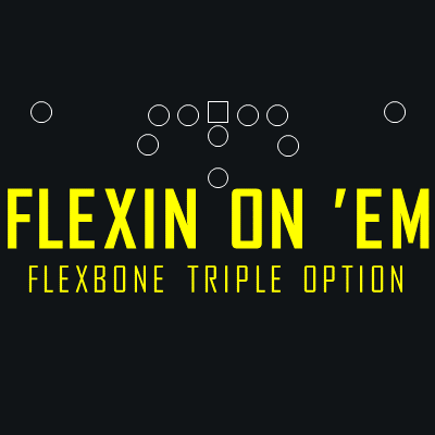 Mostly flexbone triple option with the goal of #payingitforward with a free option football resource.