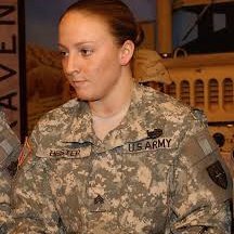 Ann Hester a United States Army National Guard soldier. Assigned to the 617th Military Police, a Kentucky Army National Guard Currently War in Afghanistan.