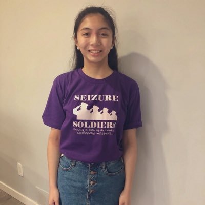 Spreading seizure awareness! ig: @seizure_soldiers #PurpleDayAmbassador #EpilepsyCanadaInfluencer