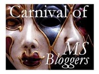 Multiple Sclerosis is the common thread. Blogging is the common medium.  Welcome to the Carnival.  Visit http://t.co/VSq3MjSJQv or contact @LisaEmrich for more.