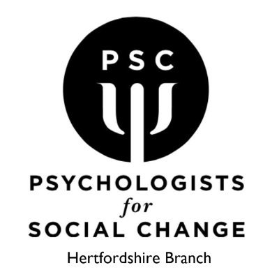 PSC Hertfordshire: working towards social justice through the sharing of experience and knowledge to strengthen our relationships with each other.