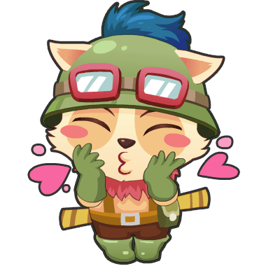 A day not played Teemo is a day wasted on League (^,^)

SUBSCRIBE Youtube►►► https://t.co/E8aRCkbWFh
Follow me on: 📺Stream! https://t.co/tzSUNyT9tf 💛💛💛