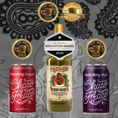 Official Page Of Chaco Flaco Mixers and Sparkling Craft Cocktails in a can.