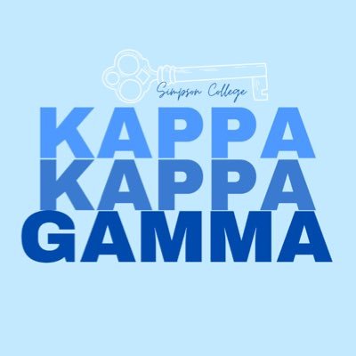 We're the Omicron Deuteron Chapter of Kappa Kappa Gamma at Simpson College in Indianola, Iowa. Representing the Blue and Blue!