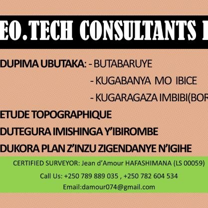 Young people, Husband and a Land Surveyor, GPS&GIS Expert, interest in Land use development and management