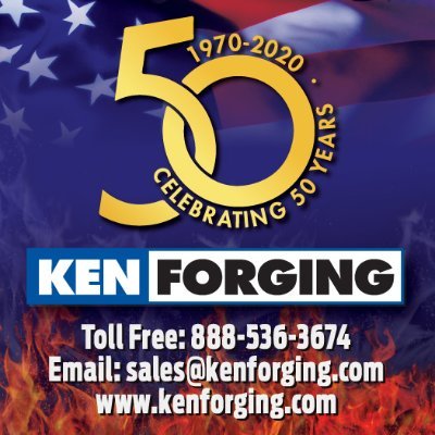 Ken Forging, Inc. is the leading domestic manufacturer of drop-forged industrial hardware since 1970.