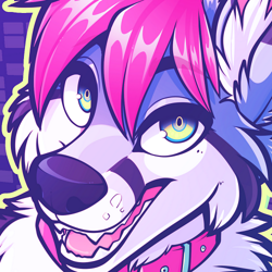 Cotton Candy Wolfdeer - NB - icon by @Melangetic