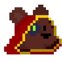Pixel tech priest bear is done by me. PM friendly. idk what else to put here so hmu if you like.