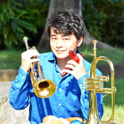 Trumpet and Ocarina player トランペット＆オカリナ奏者 | 食べ物以外用アカウント | YouTube登録者1万人目指して奮闘中 | ブログ・note不定期更新中 | 自主企画でのコンサート活動・依頼演奏・録音（宅録可）・各種制作 | HPや各SNSへのリンクはこちら↓↓