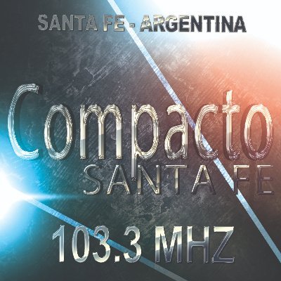 Fm Compacto Santa Fe 103.3 La radio numero uno de Santa Fe, con toda la mejor música de los principales dj del país todos los generos en una misma radio.