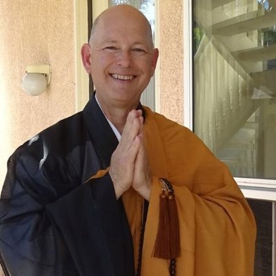 Zen Monk at Jizo-an Zen Temple
Jushoku Kanzeonji