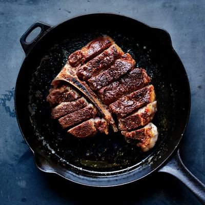 Whiskey is best served with steak