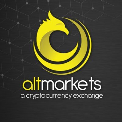 AltMarkets, a low cap cryptocurrency exchange offering trading for over 160 projects. Connect with our community https://t.co/M9KLYL4nrw