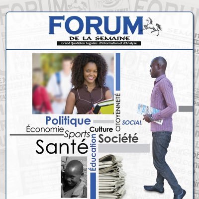 FORUM DE LA SEMAINE Quotidien togolais d'info et d'analyses Média écrit et audiovisuel Tel+228 93 53 54 55 Ville: Lomé-Togo BP 81129 E-mail:dzikdimas@gmail.com